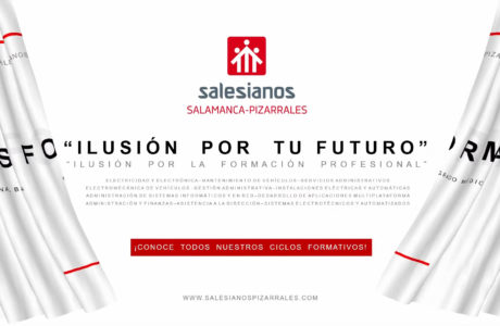 Información Ampliada Ciclos Formativos, FPB, GM y GS

<a href="https://www.salesianospizarrales.com">[Más información aquí]</a>